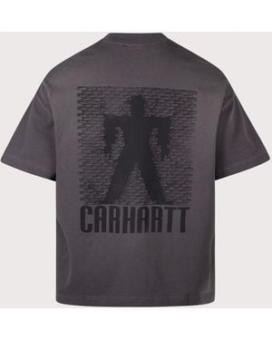 Carhartt Boxy Loose Fit Bricky T-Shirt - Black