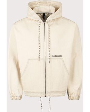 No Problemo Workwear Denim Jacket - Natural