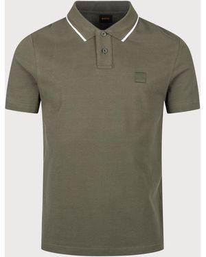 BOSS Regular Fit Passerford Polo Shirt - Green