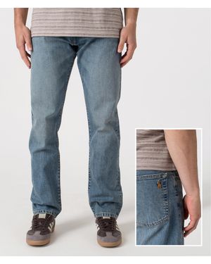 Polo Ralph Lauren Relaxed Fit Straight Leg Hampton Jeans - Blue