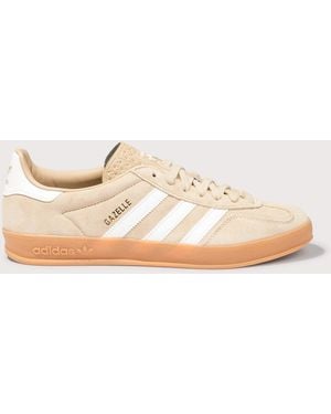 adidas Originals Gazelle Indoor Trainers - Natural