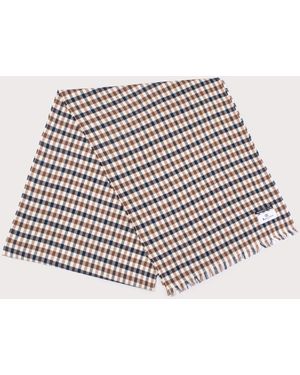 Aquascutum Club Check Scarf - Natural