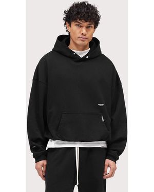 Represent Oversized Micro Owners Club Hoodie - Black