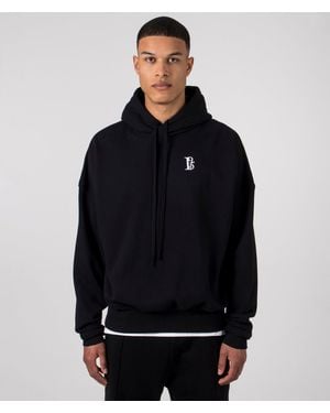 FLORENCE BLACK Oversized 1954 Hoodie - Black