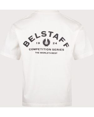 Belstaff Oversized Competition T-Shirt - White
