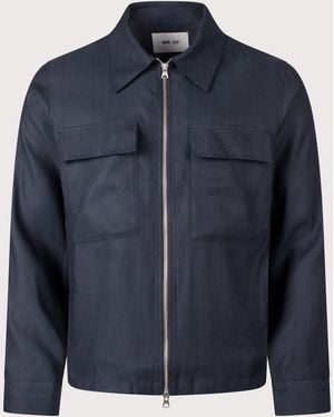 NN07 Alban Jacket - Blue