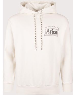 Aries Premium Aged Temple Hoodie - Natural