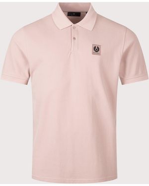 Belstaff Regular Fit Polo Shirt - Pink