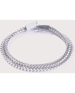 Mysterious Jeweller Stainless Steel Keel Link Bracelet - Natural