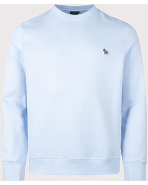 Paul Smith Regular Fit Zebra Sweatshirt - Blue