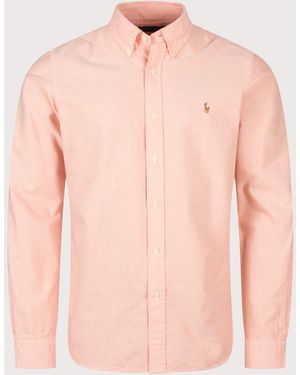Polo Ralph Lauren Custom Fit Iconic Oxford Shirt - Pink