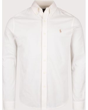 Polo Ralph Lauren Relaxed Fit Featherweight Mesh Shirt - White