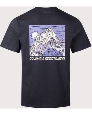 Columbia Csc Outdoor Back Graphic T-Shirt - Blue