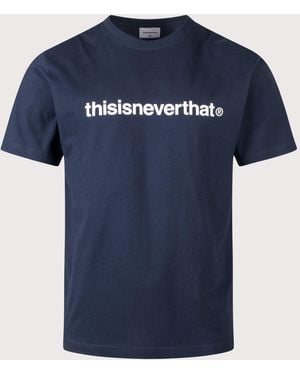 thisisneverthat T-Logo T-Shirt - Blue
