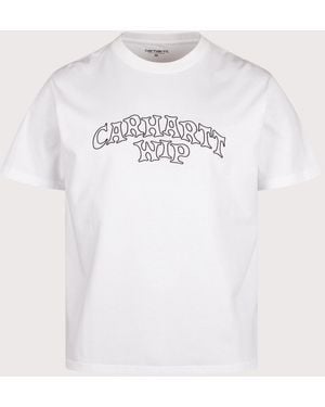 Carhartt Loose Fit Limn Script T-Shirt - White