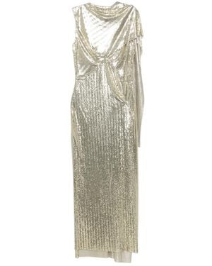Rabanne Draped Chainmail Dress - Multicolor