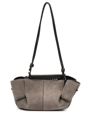 Hereu Mini Arta Suede Tote Bag - Gray