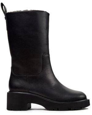 Camper Milah Leather Boots - Black