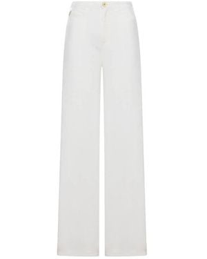 Lois Wide-Leg Jeans - White