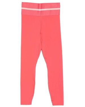 Calvin Klein Logo-Detail Leggings - Red