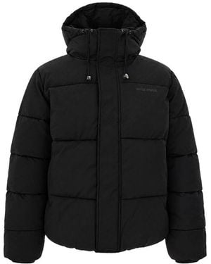 Daily Paper Hooded Puffer Jacket - Black
