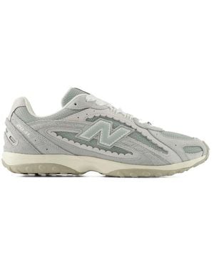 New Balance Logo Suede Trainers - Grey