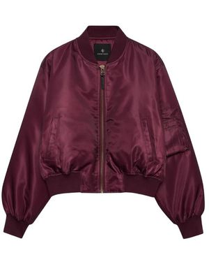 Anine Bing Leon Bomber - Purple