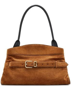 Marc Jacobs The Suede Dakota Satchel - Brown