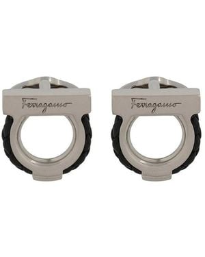 Ferragamo Clips Bars - Metallic