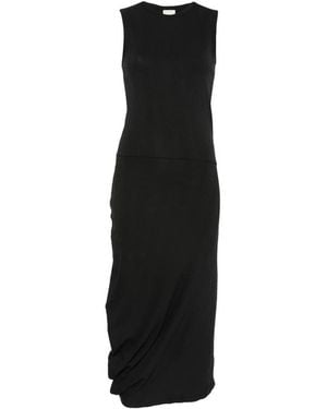 Calvin Klein Dress Ribbed - Black