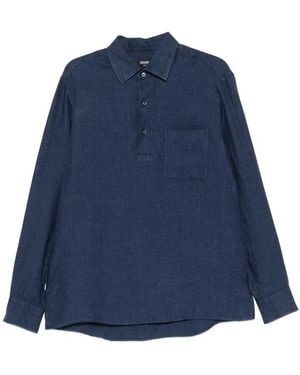 ZEGNA Polo Shirts - Blue