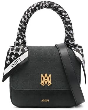 Amiri Micro Ma Tote Bag - Black