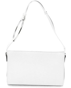 Dondup Ring-Detail Tote Bag - White