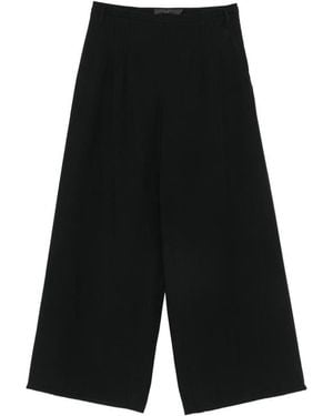 SIR. Beatrice Pleated-Detailing Wide-Leg Trousers - Black