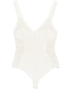 Elisabetta Franchi Bodysuit - White