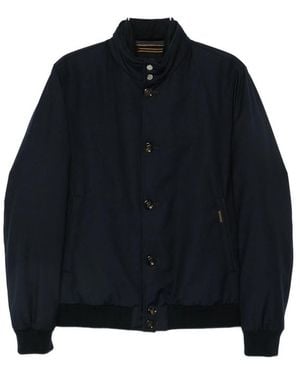 Moorer Janson Bomber Jacket - Blue