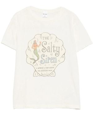 RE/DONE Graphic-Print T-Shirt - White