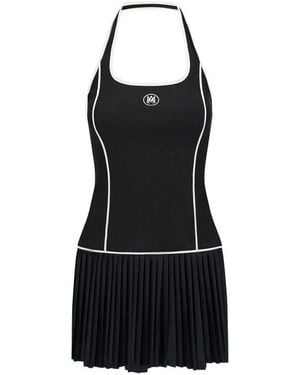Amiri Ma Pleated Dress - Black