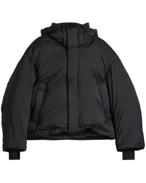 Y-3 Short Puffer Jacket - Black