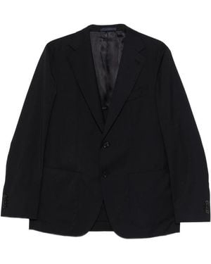 Caruso Aida Notched-Lapel Blazer - Black