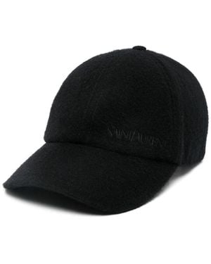 Saint Laurent Cashmere Cap - Black