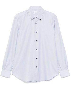 CAMICERIA MAZZARELLI Cotton Shirts - Blue