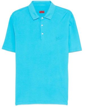 Isaia Polo Shirts - Blue