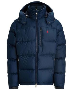 Ralph Lauren Gorham Down Jacket With Detachable Hood - Blue