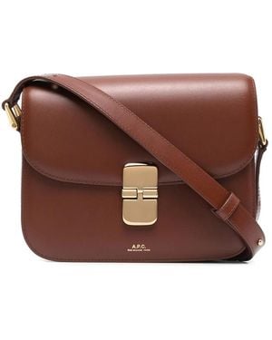 A.P.C. Shoulder Bags - Brown