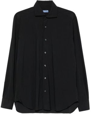 Barba Napoli Long-Sleeve Shirt - Black