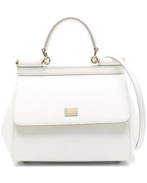 Dolce & Gabbana Tote Bag Calfskin - White