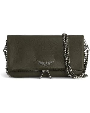 Zadig & Voltaire Rock Clutch - Green
