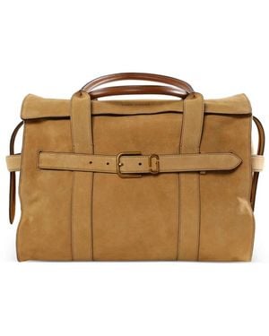 Marc Jacobs Dakota Suede Tote Bag - Brown