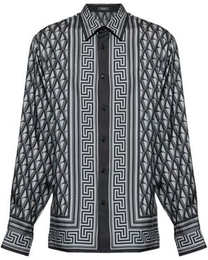 Versace Silk Shirt - Black